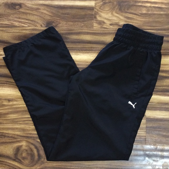 SOLD Puma Women’s Black Track Wind Pants M - Picture 2 of 3